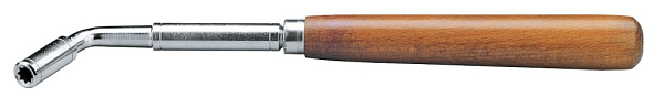 16600-000-01 Ключ для настройки фортепиано, звезда 6.2мм, Konig & Meyer