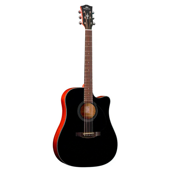 KEPMA EDCE K10 Black Matt - Трансакустическая гитара