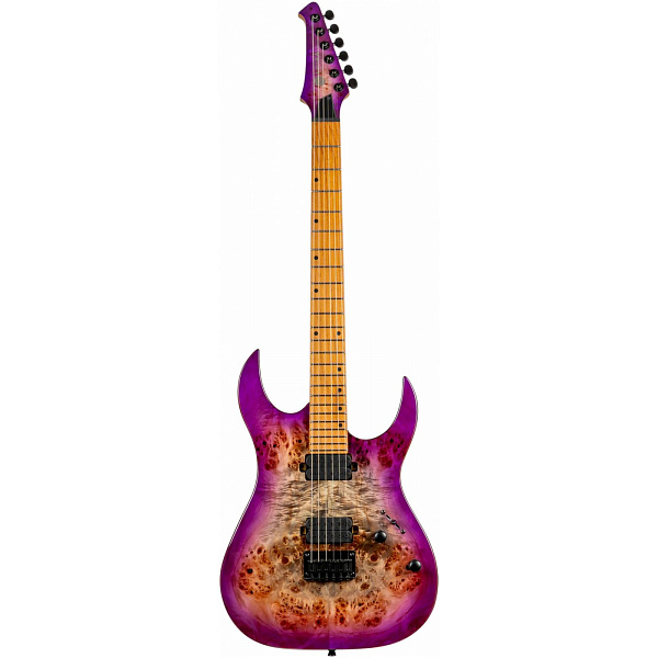 SPIRA S-450 TPP - Электрогитара Superstrat, цвет Trans Purple/фиолетовый