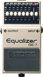 BOSS GE-7 педаль гитарная, эквалайзер