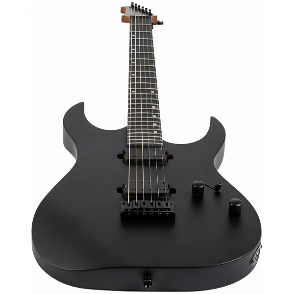 SPIRA S-400 MBK - Электрогитара Superstrat, цвет чёрный