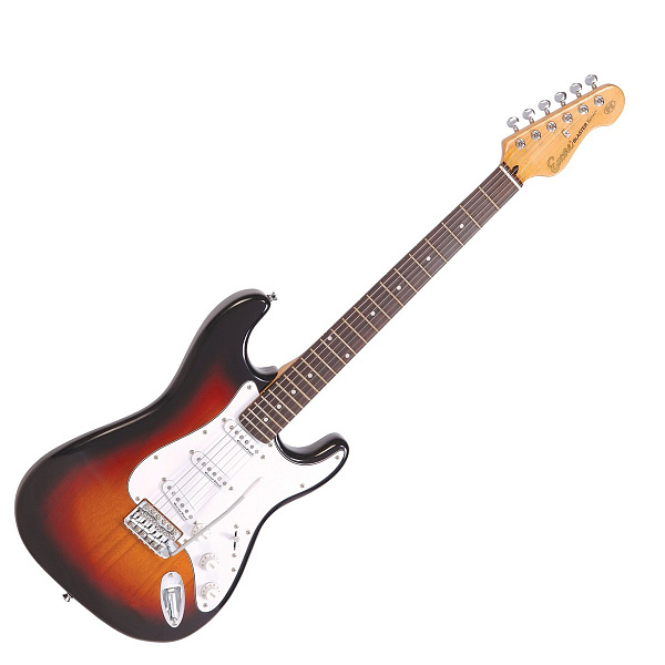 Уцененный товар Encore E6SB - Электрогитара Stratоcaster, цвет санберст