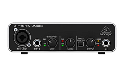 Behringer UMC22 - USB аудиоинтерфейс