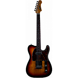 JET JT-350-SB R - Электрогитара Telecaster, цвет Sunburst