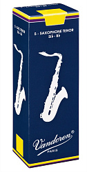 Vandoren SR222(5 штук) - Трости для саксофона Тенор Традиционные №2.