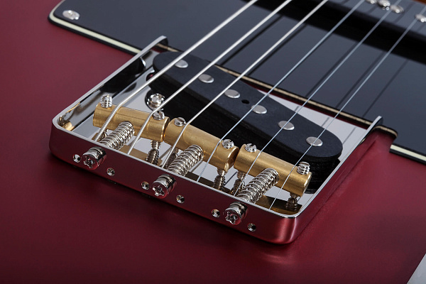 Электрогитара SCHECTER [PT SPECIAL SCAR] электрогитара 6-струнная, корпус: болотный ясень, гриф: клен, накладка: палисандр, 22 лада, цвет: Satin Candy Apple Red (SCAR)