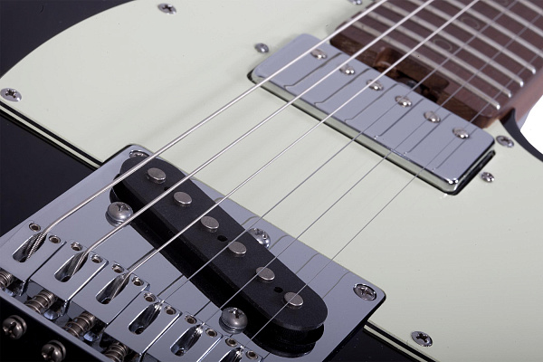 Электрогитара SCHECTER [NICK JOHNSTON PT A.INK] электрогитара 6-струннаякорпус: ольха, гриф: запеченый клен, накладка: черное дерево, 22 лада, цвет: Atomic Inc