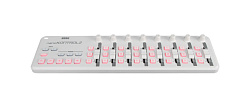 KORG NANOKONTROL2-WH портативный USB-MIDI-контроллер, 8 фейдеров, 8 регуляторов, 24 кнопки, транспор