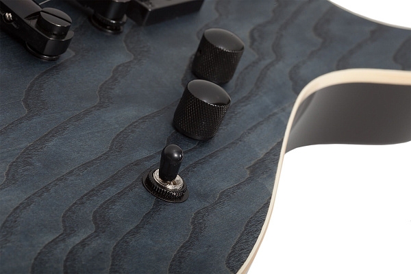 Электрогитара SCHECTER [AVENGER STANDARD CS] электрогитара 6-струнная, корпус: красное дерево, топ из капа, гриф: печеный клен, накладка: палисандр, 24 лада, цвет Charcoal Satin (CS)