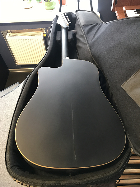 FENDER REDONDO SPECIAL MBK W/BAG Электроакустическая гитара с чехлом (уценённый товар)