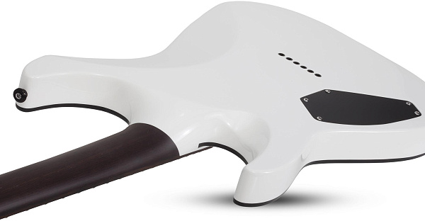 Электрогитара SCHECTER [REAPER-6 CUSTOM G.WHT] электрогитара 6-струнная,корпус: красное дерево, гриф: венге, накладка: черное дерево, 24 лада, цвет: Gloss White