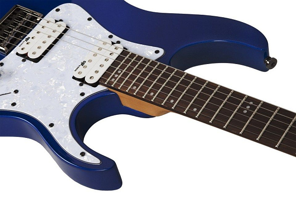 Электрогитара SCHECTER [BANSHEE-6 SGR BY SCHECTER EB] электрогитара 6-струнная, с чехлом, корпус: липа, гриф: клен, накладка: палисандр, 24 лада, цвет Electric Blue (EB)
