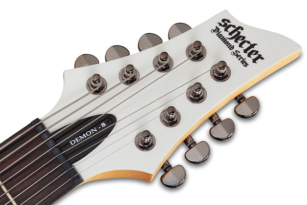 Электрогитара SCHECTER [DEMON-8  VWHT] электрогитара 8-струнная, корпус: липа, гриф: клен, накладка: венге, 24 лада, цвет: Vintage White (VWHT)