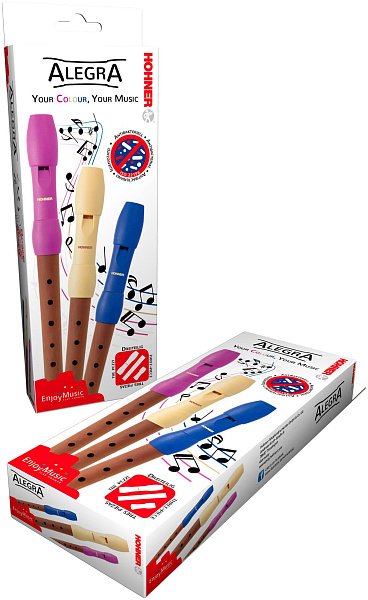 HOHNER B95842 - Блокфлейта сопрано барочная система