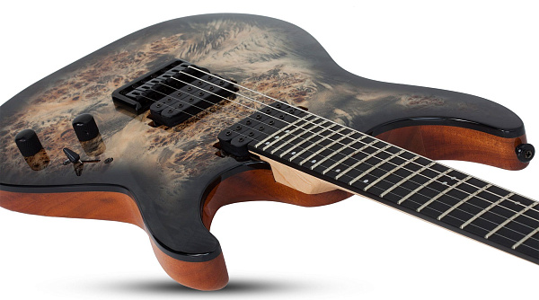 Электрогитара SCHECTER [C-6 PRO CB] электрогитара 6-струнная, корпус: красное дерево, топ: кап, гриф: клен 3 куска, накладка: венге, 24 лада, цвет: Charcoal Burst (CB)