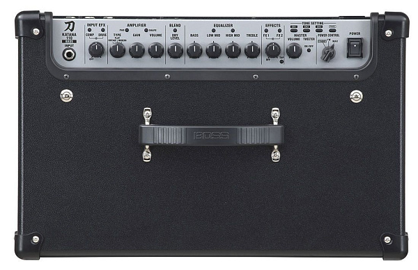 Басовый комбоусилитель BOSS [KTN-110B] серии Katana Bass, 60 Вт, динамик 10", процессор эффектов, петля эффектов, USB интерфейс, вес 16,8 кг