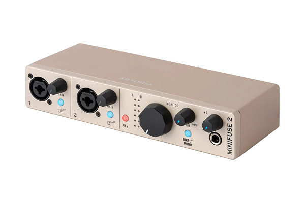 Arturia MiniFuse 2 Champagne - USB Аудиоинтерфейс
