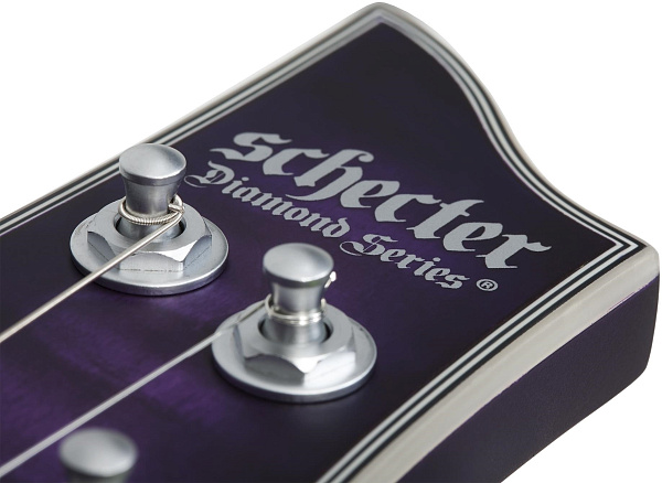 Электрогитара SCHECTER [C-1 PLATINUM SPB] электрогитара 6-струнная, корпус: красное дерево, гриф: клен, накладка: палисандр, 24 лада, цвет: Satin Purple Burst (SPB)