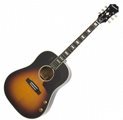 Epiphone John Lennon EJ-160E Vintage Cherry Sunburst Электроакустическая гитара.