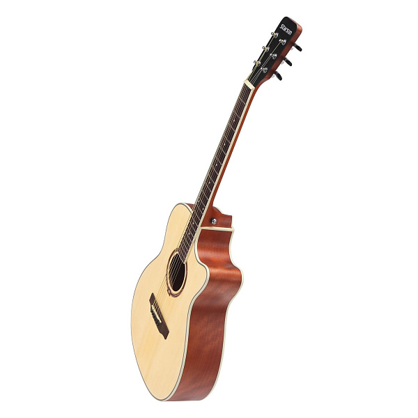 STARSUN TG220c-p Natural - акустическая гитара, цвет натуральный глянцевый