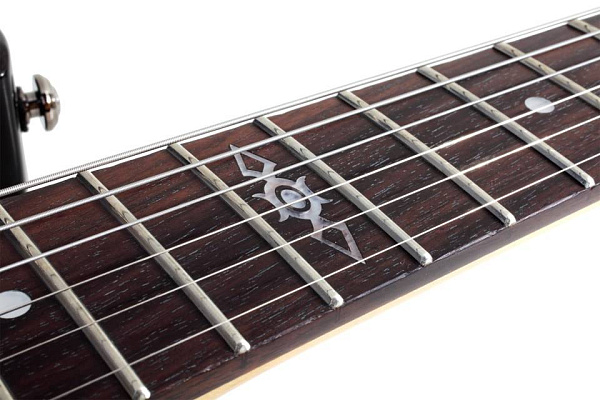Электрогитара SCHECTER [SOLO-II SGR BY SCHECTER BLK] электрогитара 6-струнная, с чехлом, корпус: липа, гриф: клен, накладка: палисандр, 22 лада, цвет Black (BLK)