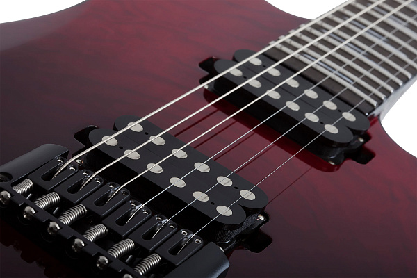 Электрогитара SCHECTER [REAPER-6 ELITE BLOOD BURST BB] электрогитара 6-струнная, корпус: красное дерево, топ: стеганый клен, гриф: венге, накладка: черное дерево, 24 лада, цвет: Blood Burst (BB)