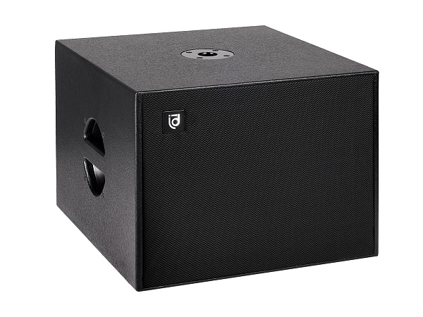 Сабвуфер Intrend [ILS-S12] пассивный, корпусной. 12"НЧ, 35-150 Гц, SPL 125 дБ, 400 Вт, 8 Ом. Цвет чёрный, корпус дерево.