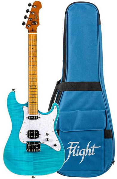 FLIGHT Pathfinder Baritone OBL - Электроукулеле баритон