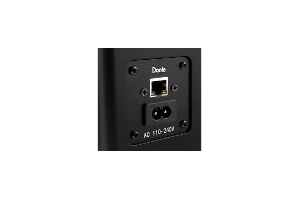 Звуковая колонна Intrend [ITSPK-43DA-B] активная 4x3", 240 Вт, вход DANTE, питание 110-220В, SPL 107dB,  80Hz~18kHz, 20°х120° (VхH), вес 5.3кг, цвет черный, крепление в комплекте, (цена за 1шт., в упаковке 2 шт.)