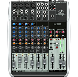 Behringer Q1204USB - Микшерный пульт, 12 каналов, 3-х полосный эквалайзер, USB