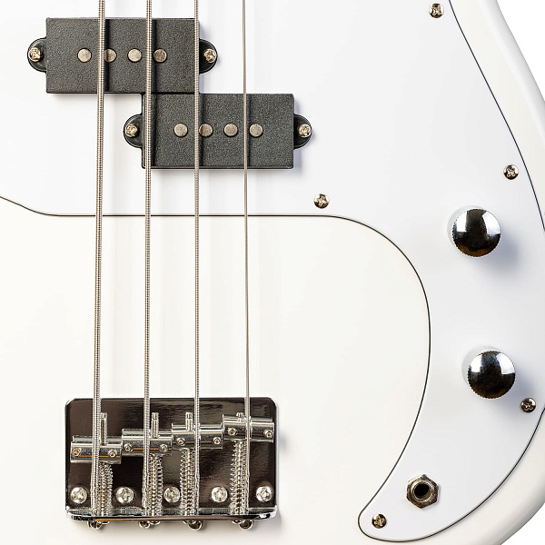 ROCKDALE Stars PB Bass White - Бас-гитара