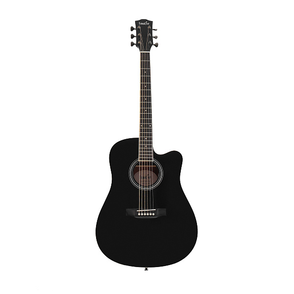 Emotive Rightwood D2 BK - Акустическая гитара дредноут, цвет черный