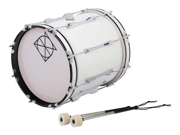 PMZCL4141-WT Маршевый бас-барабан, 14" х 14", Dixon