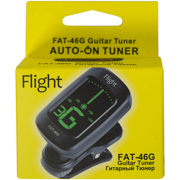 FLIGHT FAT-46G - Тюнер-прищепка для гитары