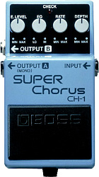BOSS CH-1 Super Chorus  Компактная педаль для электрогитары